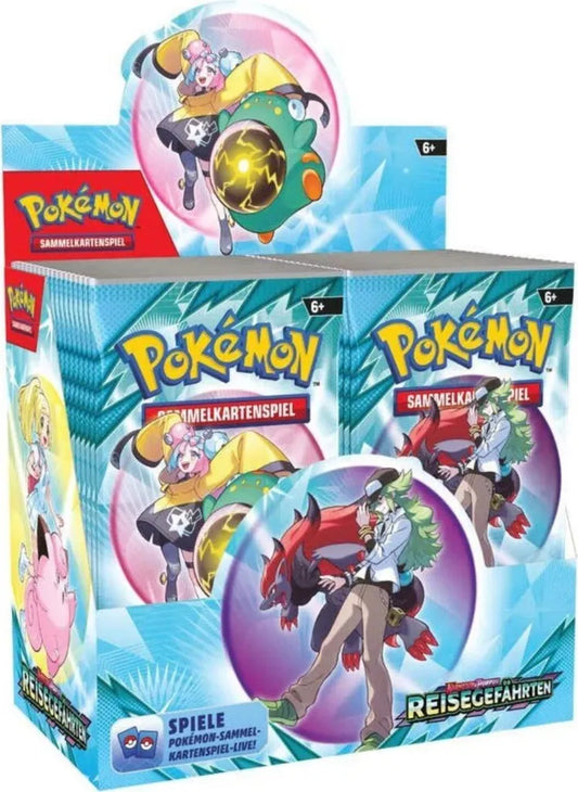 Pokémon Karmesin & Purpur Reisegefährten Booster Display - Deutsch